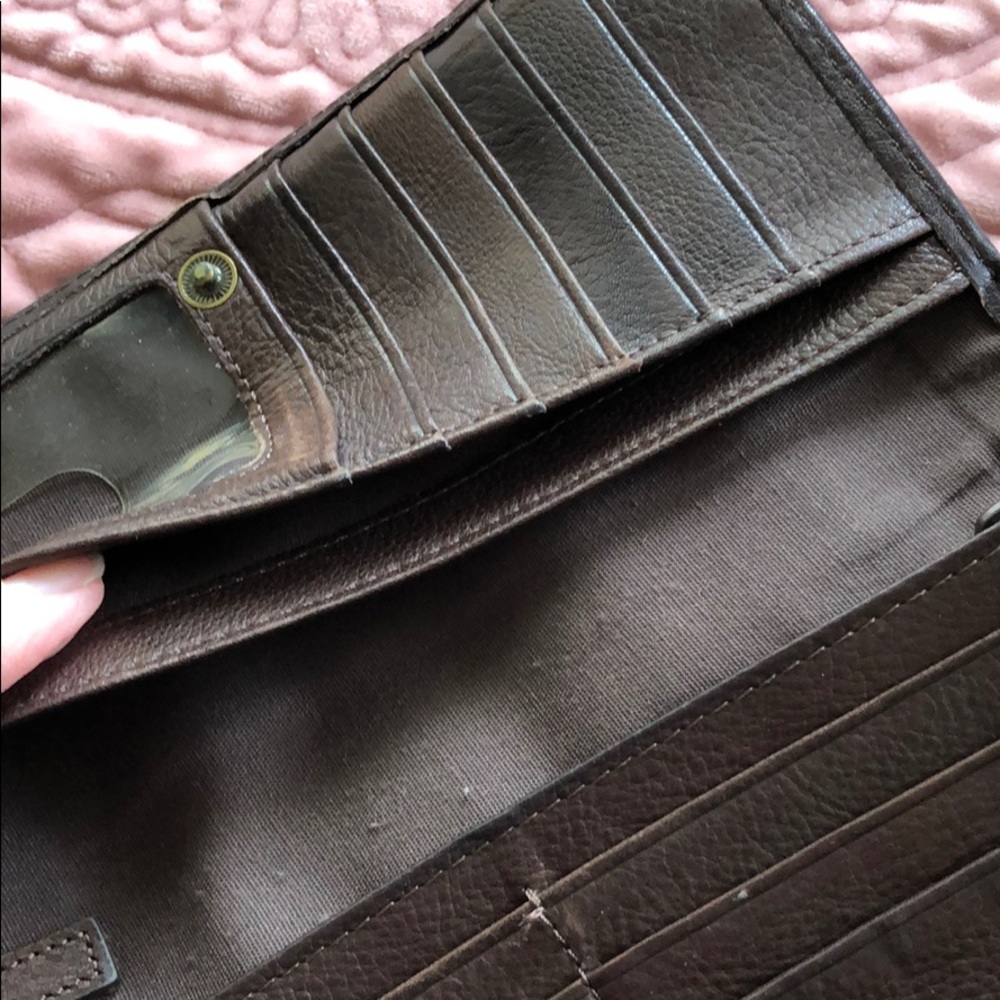 Genuine Leather Wallet Patchwork Style - image 5